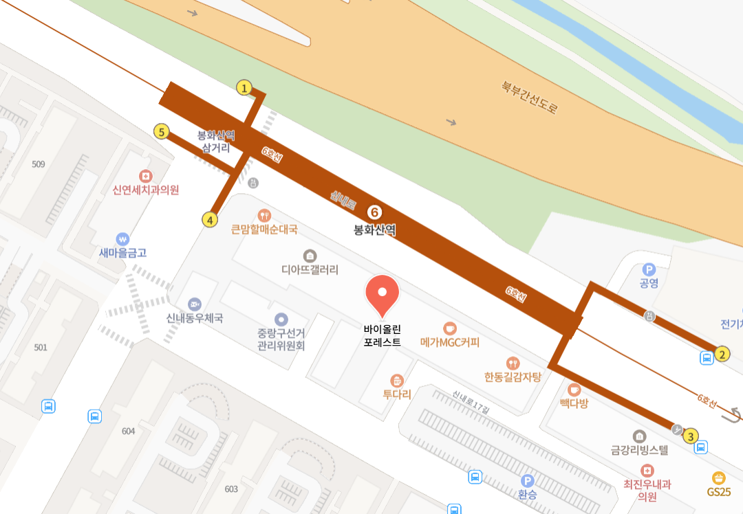 바이올린 포레스트 위치 지도